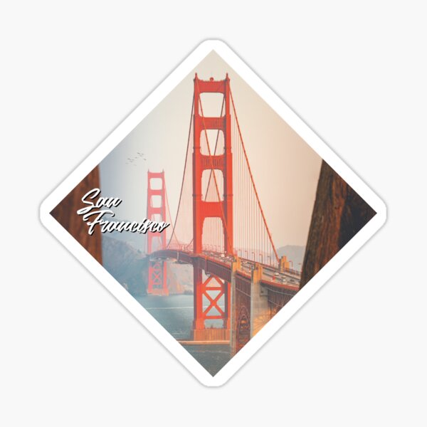 Item preview, San Francisco California Golden Gate Bridge Sunshine designed and sold by smartrocket.