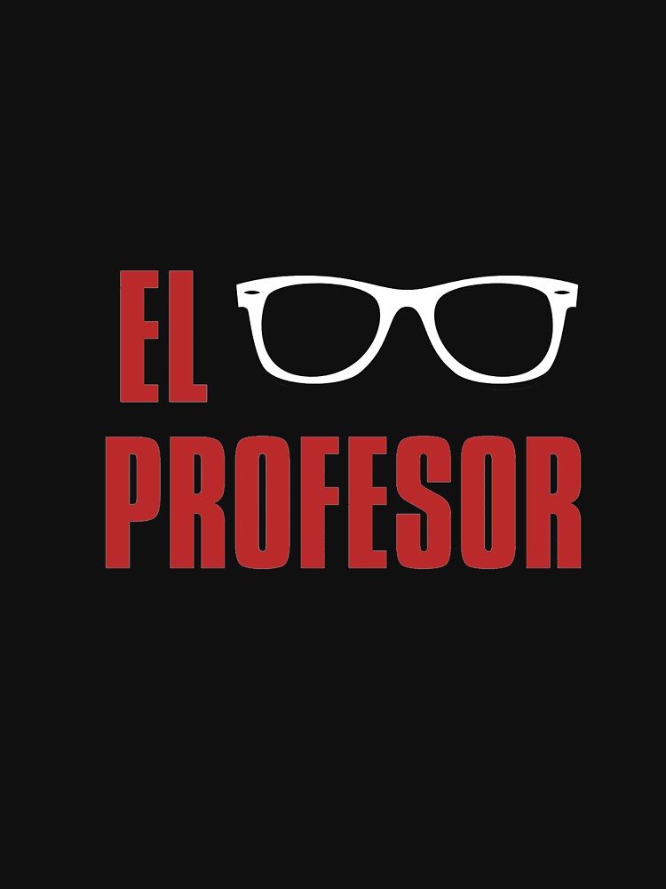 professor money heist t shirt