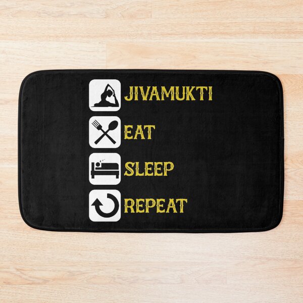 Artikelvorschau, Jivamukti, Eat, Sleep, Repeat - Yoga entworfen und verkauft von saechla.