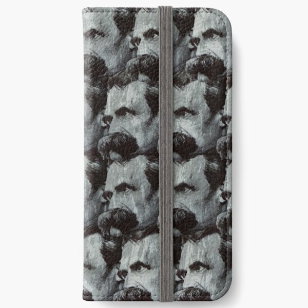 Nietzsche pattern iPhone Wallet