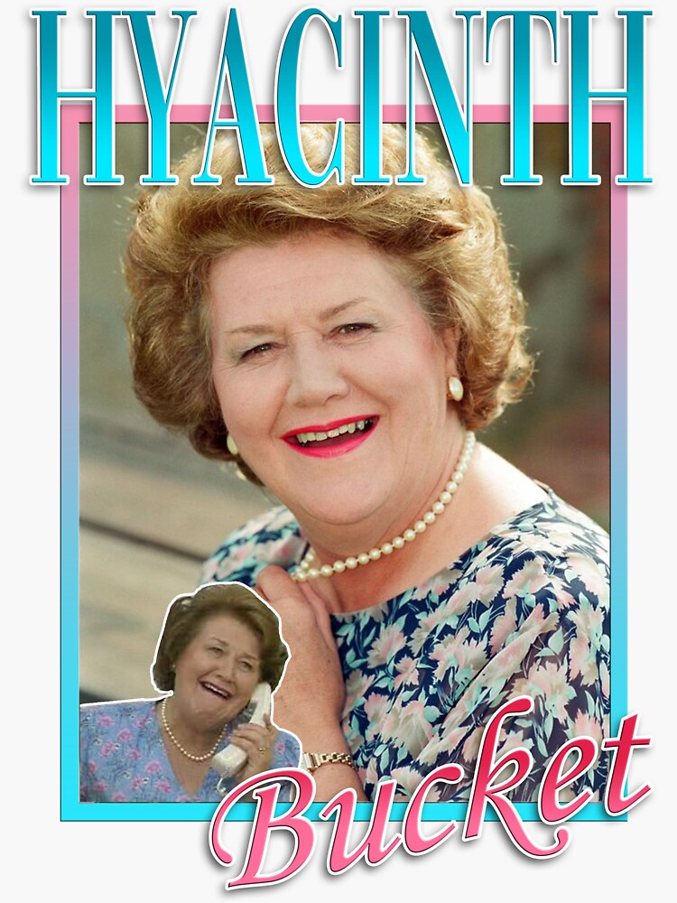 "Hyacinth Bucket" Sticker for Sale by MakeASceneFilm Redbubble