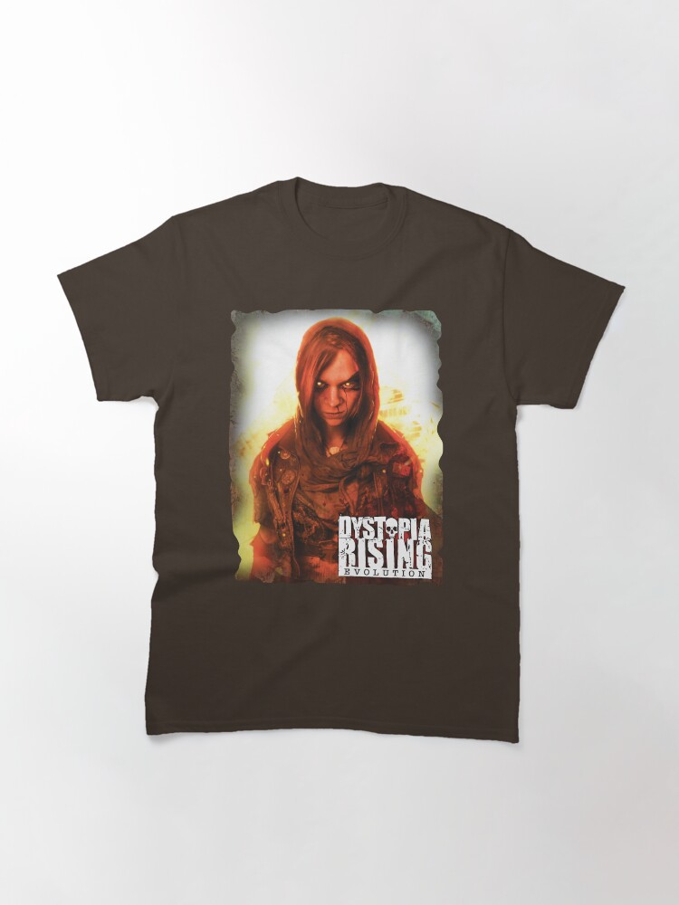 Alternate view of Dystopia Rising Art: Brain Bleed Classic T-Shirt