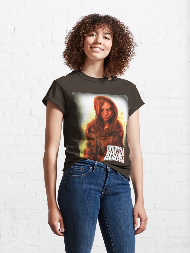 Alternate view of Dystopia Rising Art: Brain Bleed Classic T-Shirt