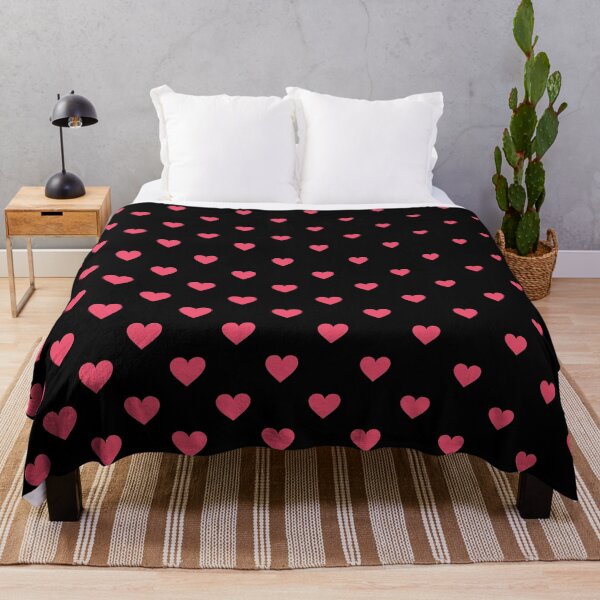 Item preview, Corazones en decoloración diagonal - Negro designed and sold by Wizzles Emporium.
