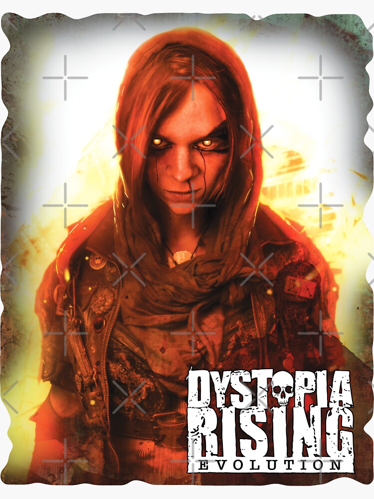 Thumbnail 3 of 3, Sticker, Dystopia Rising Art: Brain Bleed designed and sold by TheOnyxPath.