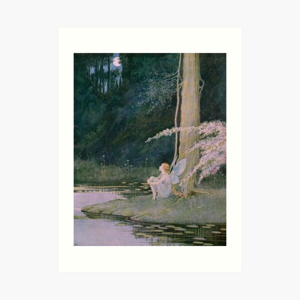 The Nightingale - Ida Rentoul Outhwaite Art Print