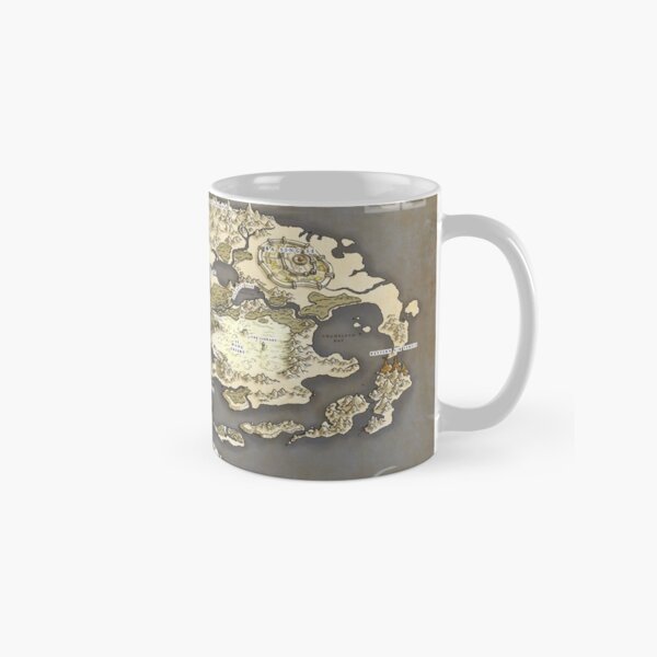 Avatar the Last Airbender World Map Classic Mug
