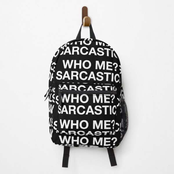 Item preview, Sarcastic, Who Me? Funny Saying. designed and sold by AABUZ.
