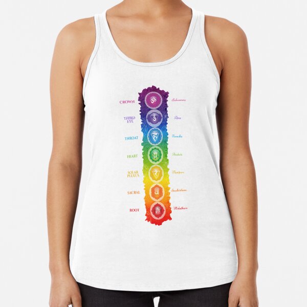 Chakra Tank Top, Yoga Tanks