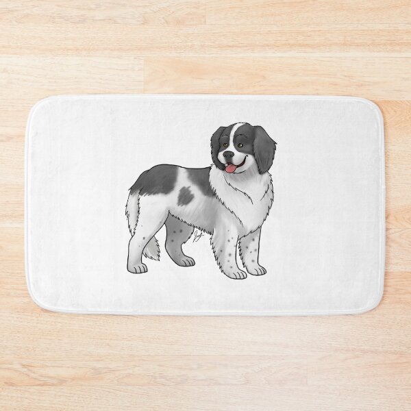 Item preview, Dog - Landseer Newfoundland - Black and White designed and sold by Jennifer Stolzer.
