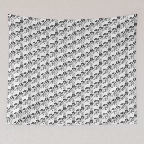 Item preview, Dog - Landseer Newfoundland - Black and White designed and sold by Jennifer Stolzer.