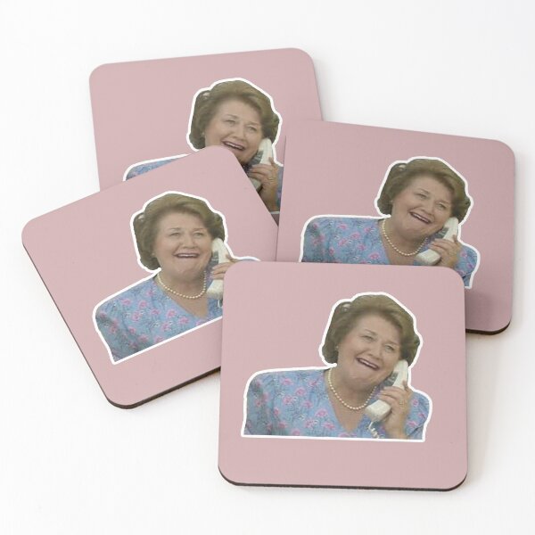 Item preview, Hyacinth Bucket on the Phone designed and sold by MakeASceneFilm.