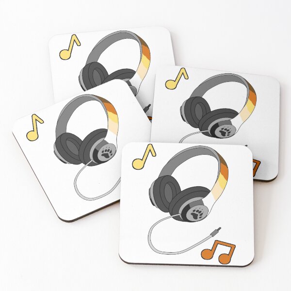 Item preview, auriculares queer bear designed and sold by Young, Queer and expressed.
