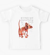 Red Cat Kids Tee