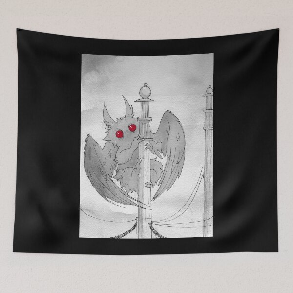 Item preview, Mothman Hanging Out designed and sold by dorkbag.