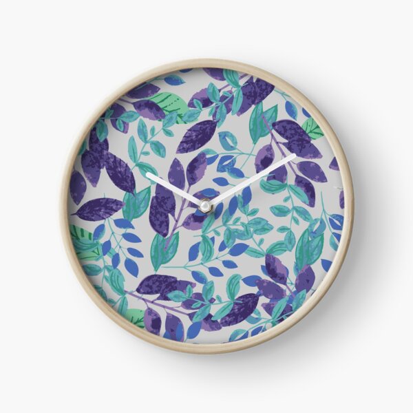 Item preview, Watercolor Leaves on Grey designed and sold by harpleydesigns.
