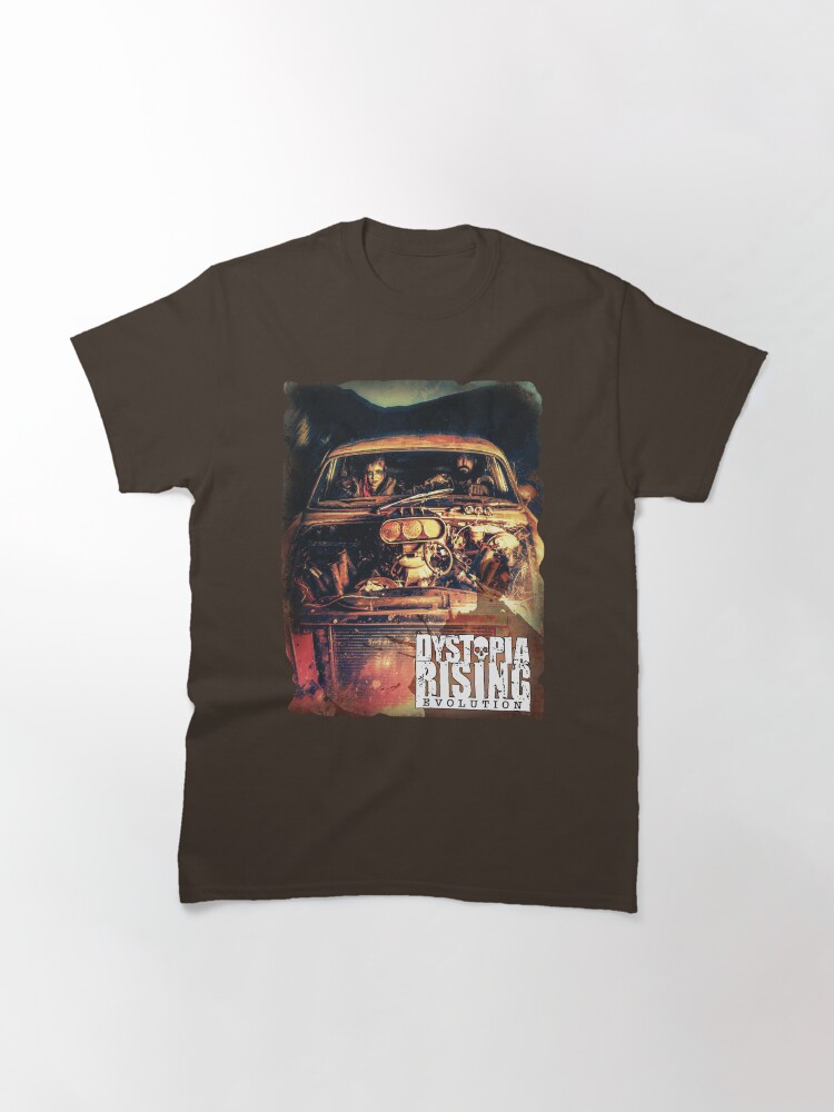 Alternate view of Dystopia Rising Art: The Wasteland Classic T-Shirt