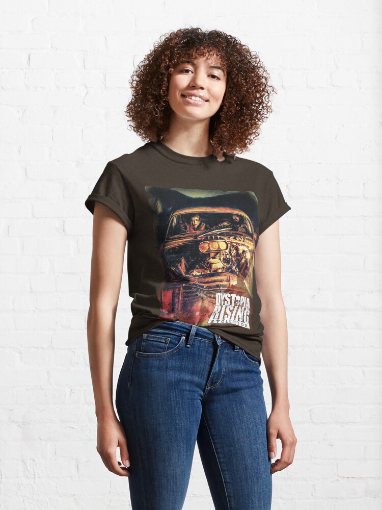 Alternate view of Dystopia Rising Art: The Wasteland Classic T-Shirt