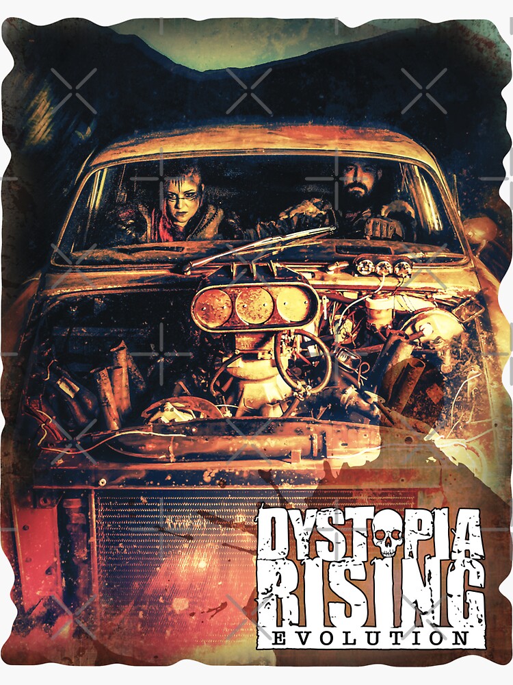 Thumbnail 3 of 3, Sticker, Dystopia Rising Art: The Wasteland designed and sold by TheOnyxPath.