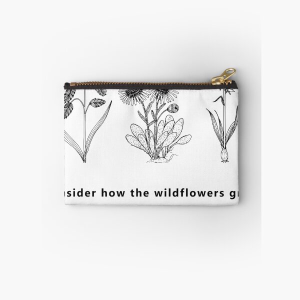 Item preview,  Consider The Wildflowers, Consider How The Wildflowers Grow, Christian Floral, Don't Worry, Christian Gifts, Gardening Shirt designed and sold by ilizindotcom.