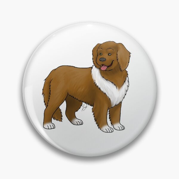 Item preview, Dog - Landseer Newfoundland - Brown designed and sold by Jennifer Stolzer.