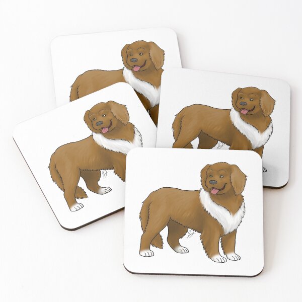 Item preview, Dog - Landseer Newfoundland - Brown designed and sold by Jennifer Stolzer.