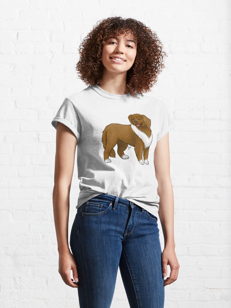 Alternate view of Newfoundland - Brown Classic T-Shirt