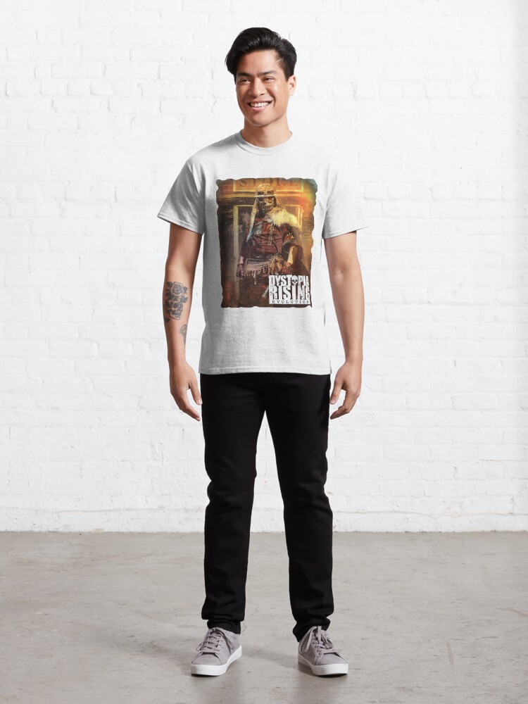 Alternate view of Dystopia Rising Art: Let the Dead Lie Classic T-Shirt