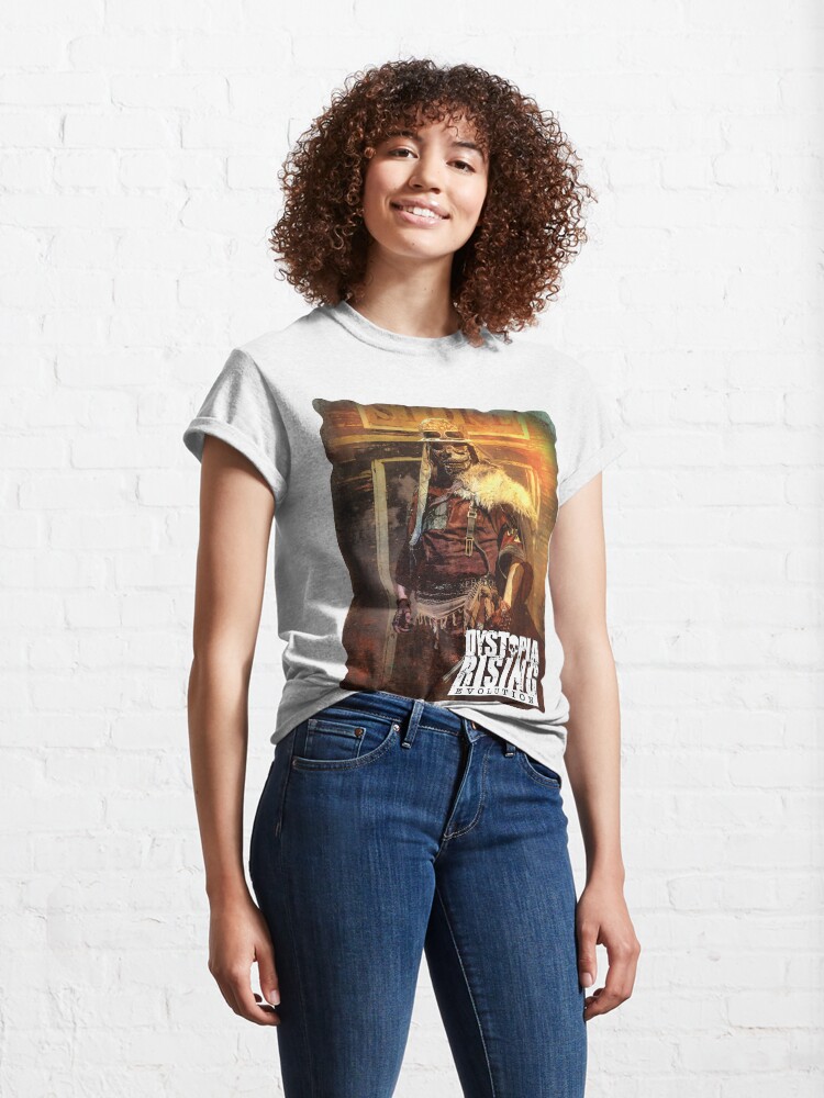 Alternate view of Dystopia Rising Art: Let the Dead Lie Classic T-Shirt