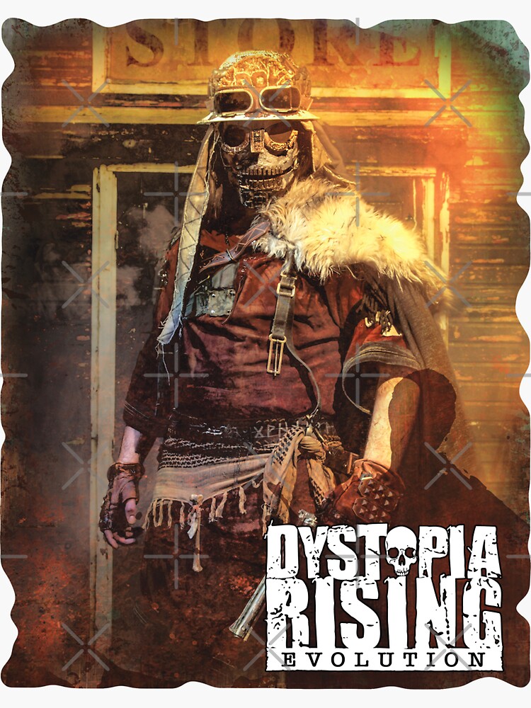 Thumbnail 3 of 3, Sticker, Dystopia Rising Art: Let the Dead Lie designed and sold by TheOnyxPath.