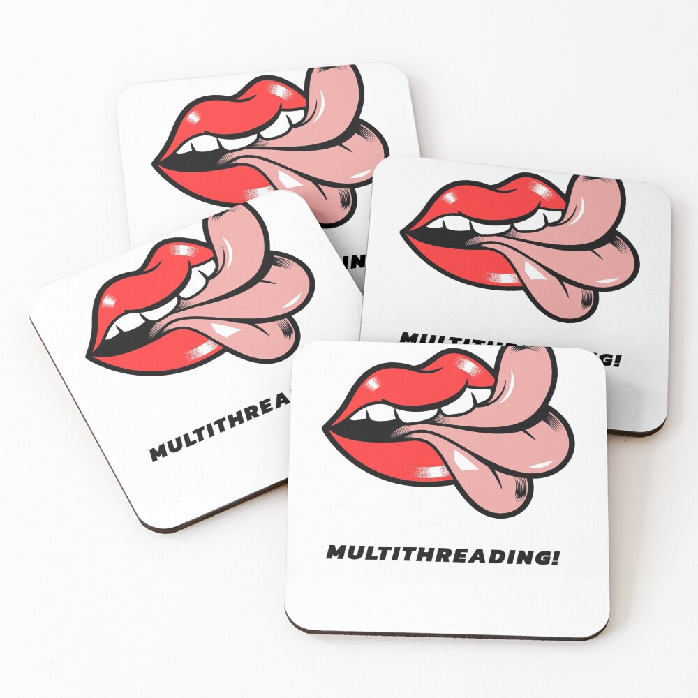 Item preview, Coasters (Set of 4) designed and sold by SpooTeeDesign.