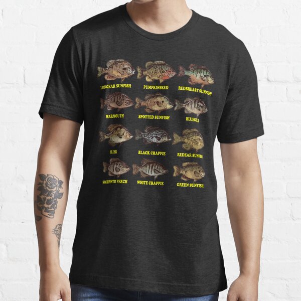 Types of Panfish Fishing Essential T-Shirt
