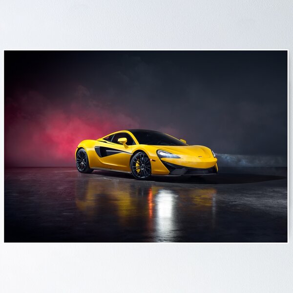 Mclaren 570S Front Poster