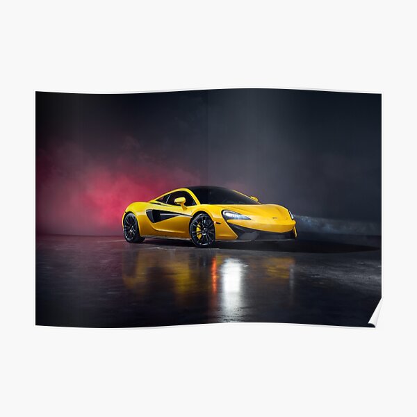 Mclaren 570S Front Poster