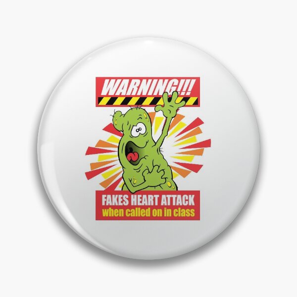 Item preview, WARNING: Fakes Heart Attack designed and sold by funshinebyjeff.