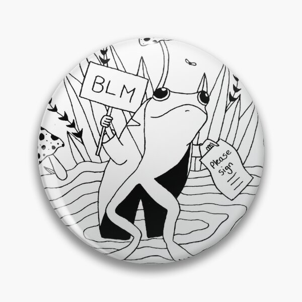 Item preview, Black Lives Matter Frog designed and sold by demiistonerr.
