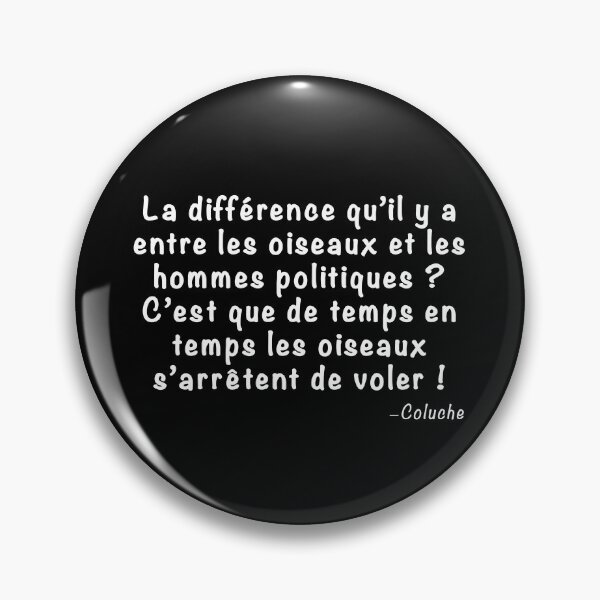 Aperçu de l'œuvre Citation du célèbre humoriste Coluche - "La différence..." créée et vendue par Garisp44.