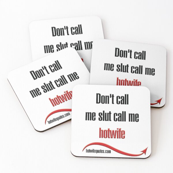 Artikelvorschau, Don't call me slut - call me hotwife entworfen und verkauft von hotwifequotes.