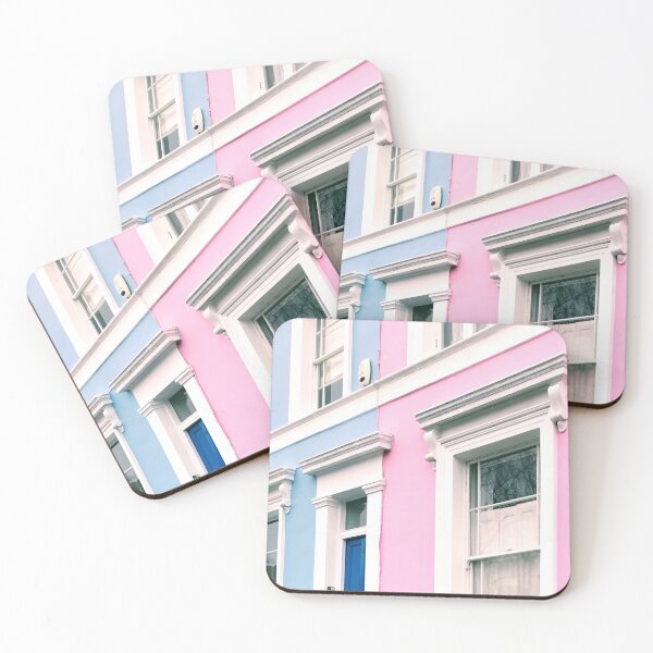 Item preview, Pastel Street, London designed and sold by RLYRetro.