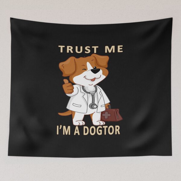 Item preview, Trust Me I Am A Dogtor T-Shirt designed and sold by bestdesigns2020.