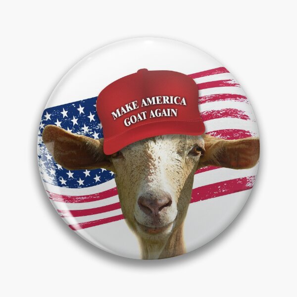 Item preview, Make America GOAT Again Golden Guernsey Goat designed and sold by IconicTee.