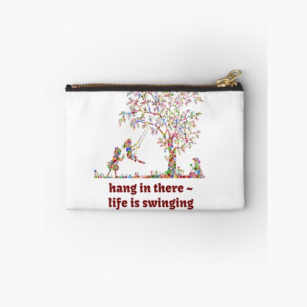 Item preview, Hang in There - Life is Swinging designed and sold by Designs By Creation.
