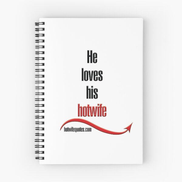 Artikelvorschau, He loves his hotwife entworfen und verkauft von hotwifequotes.