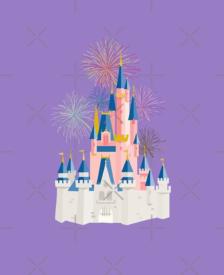 Fairytale Castle Sticker for Sale by LeCreateCo