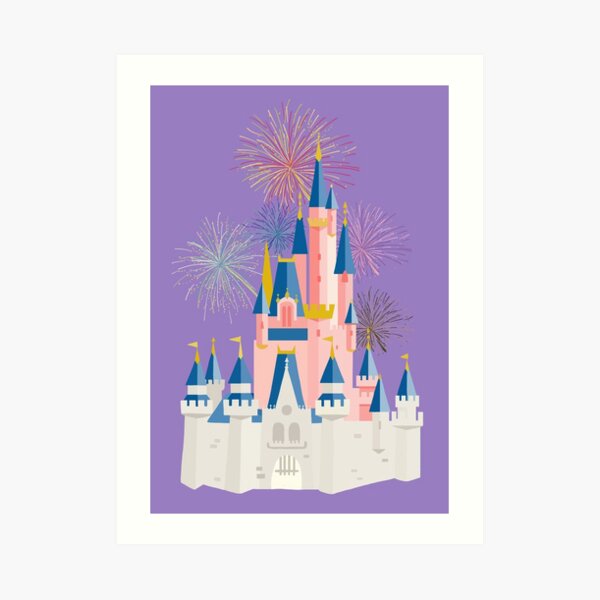 Fairytale Castle Sticker for Sale by LeCreateCo