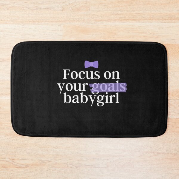 Item preview, Focus on your goals babygirl designed and sold by Hebam07.