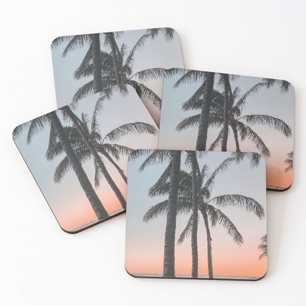 Item preview, Hawaii Palm Tree Sunset designed and sold by ameliazhengg.