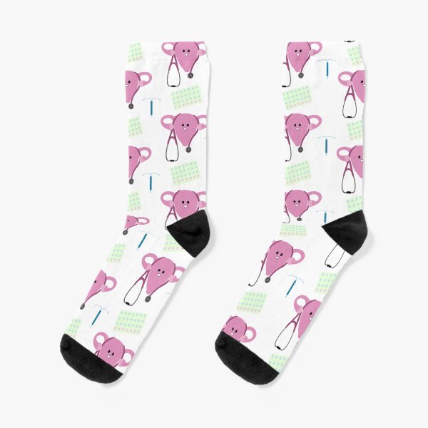 OB-Gyn Pattern Socks