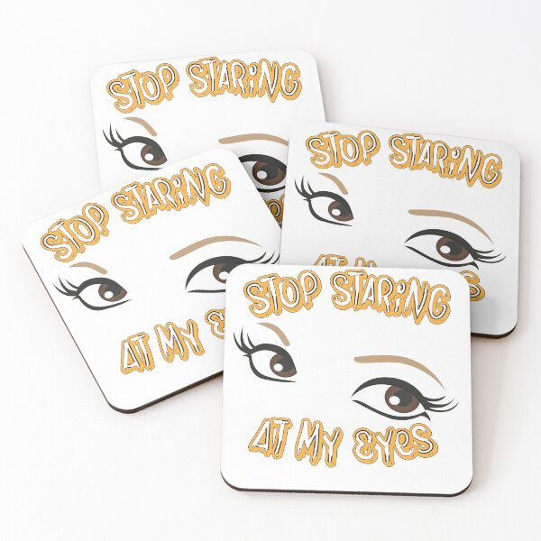 Item preview, Stop Staring At My Eyes designed and sold by sasijaya.