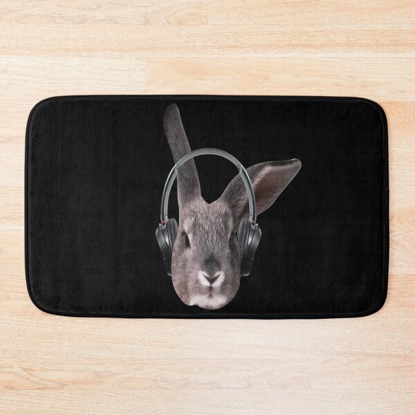 Item preview, Bunny With Headphones designed and sold by MooonTees.